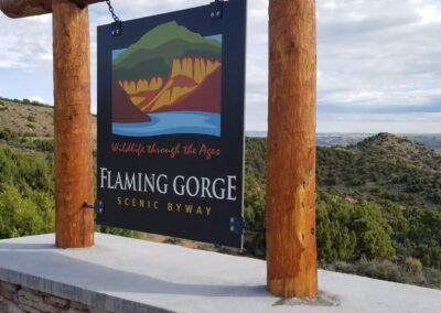flaming gorge scenic byway