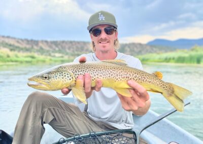 Guys holding a fish they just caught