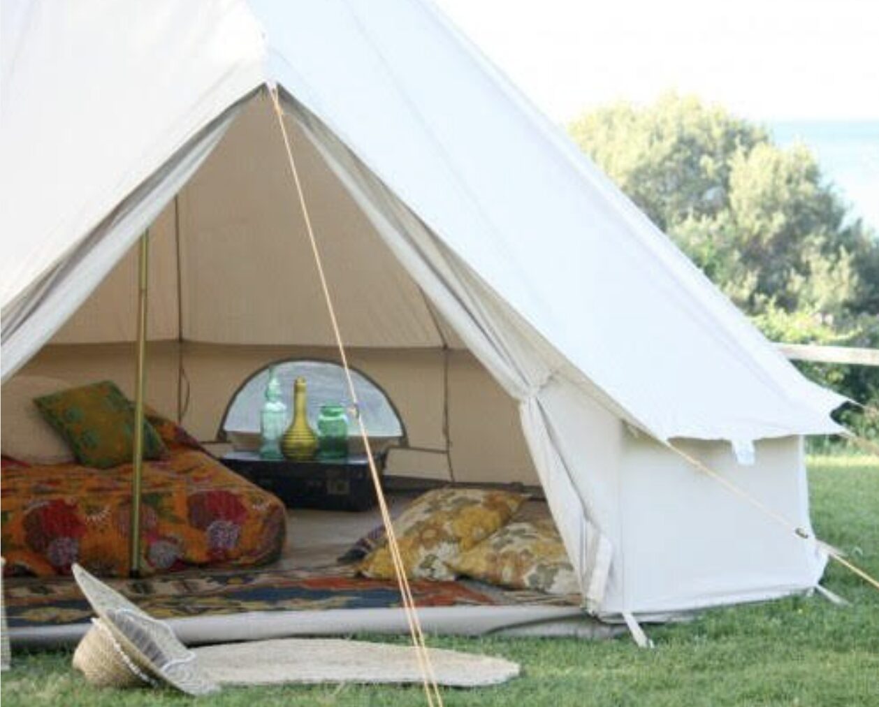 Campground sites at Dutch John Resort